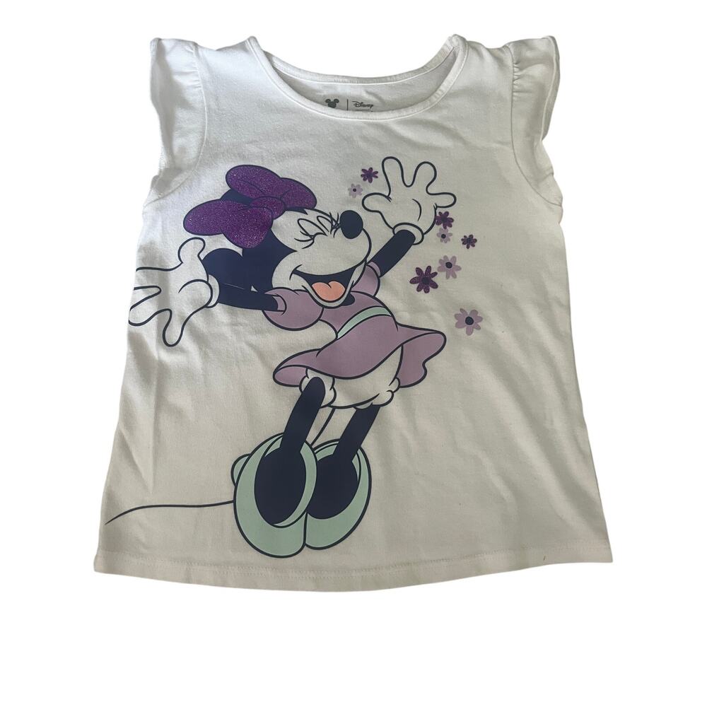 Disney Jumping Beans Top Minnie Mouse Size 3T Lavender Lilac